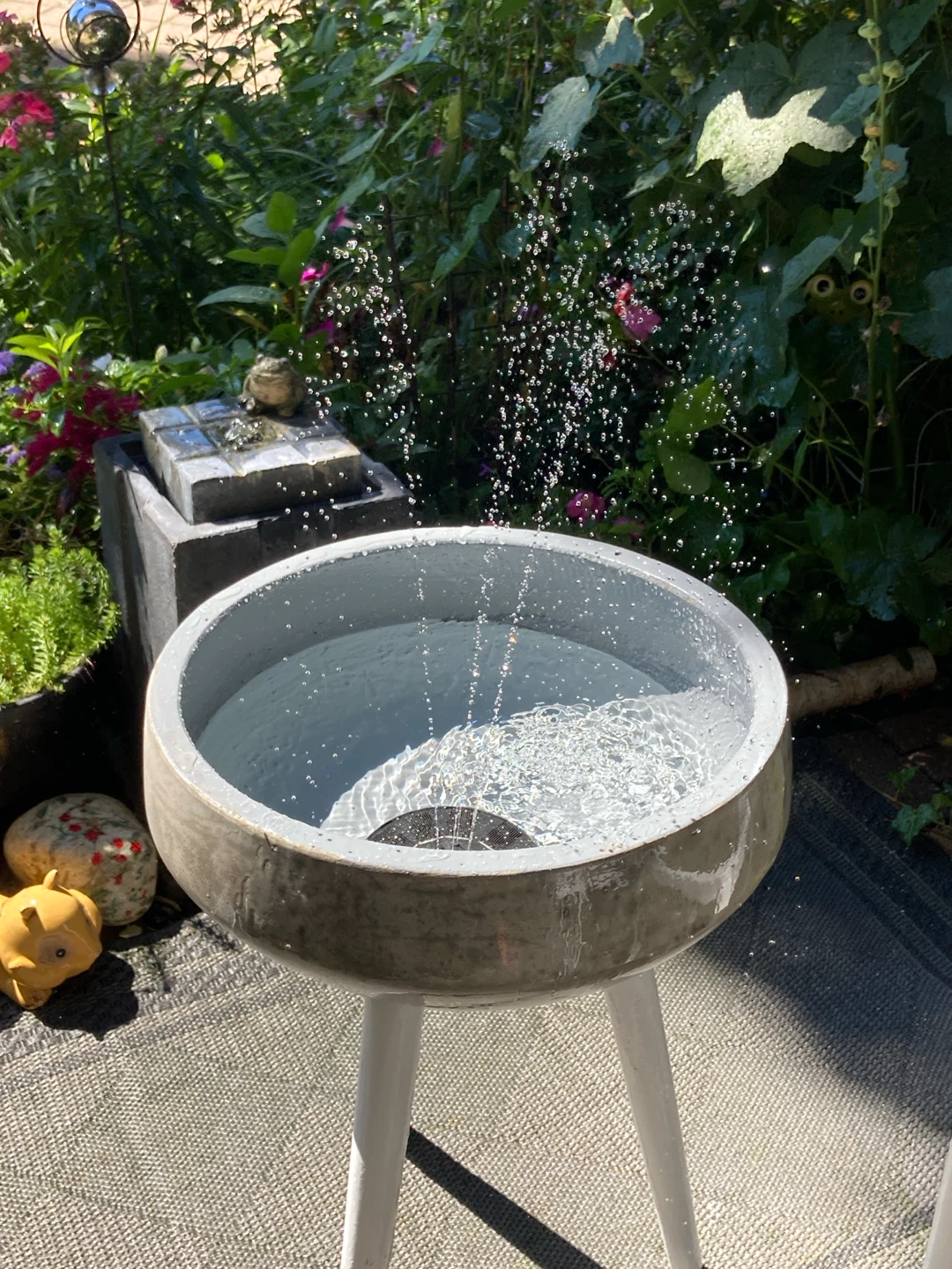 Jacobsen Footed Concrete Planter/ Fountain - photo 2