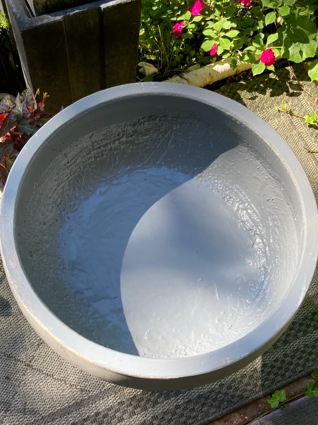 Jacobsen Footed Concrete Planter/ Fountain - photo 4