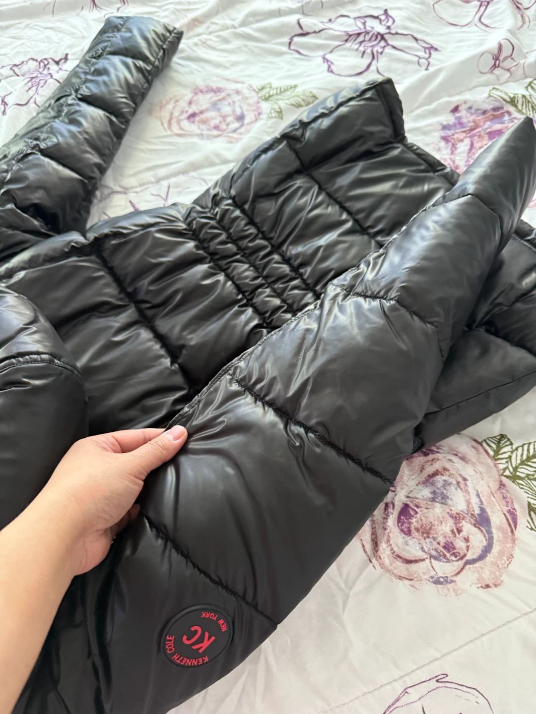 Kenneth Cole Black Puffer Jacket - photo 2