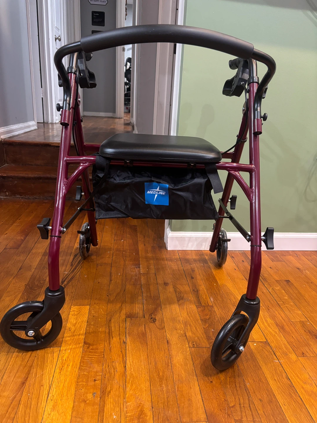 Medline Steel Rolling Walker