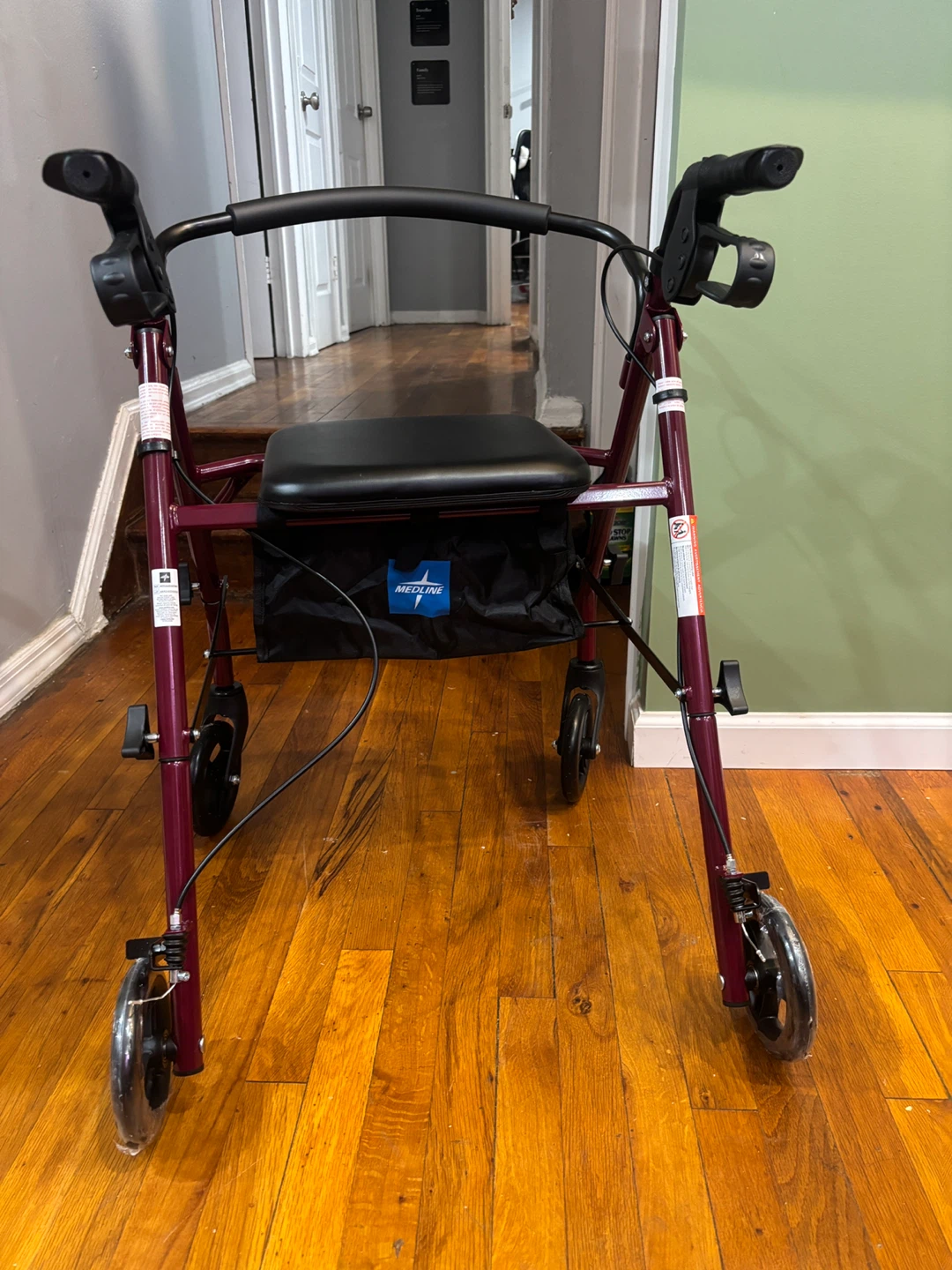 Medline Steel Rolling Walker - photo 3