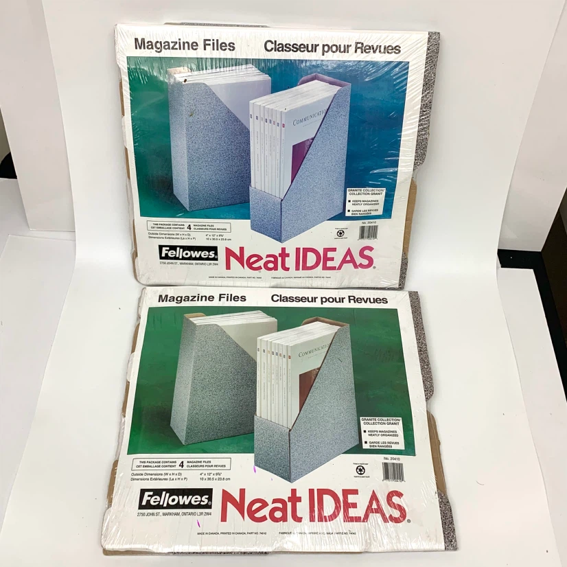 Fellowes Neat Ideas Magazine Files (4 Pack)