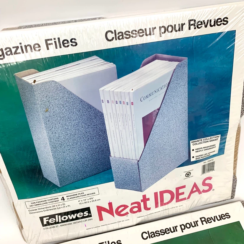 Fellowes Neat Ideas Magazine Files (4 Pack) - photo 2