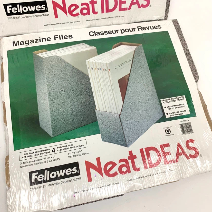 Fellowes Neat Ideas Magazine Files (4 Pack) - photo 3