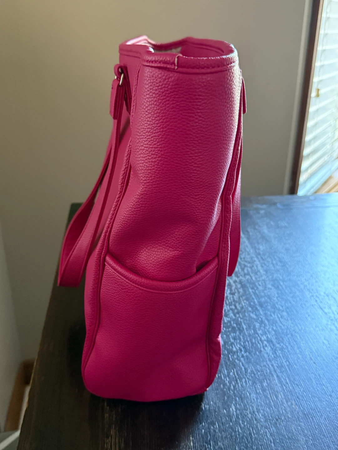 Large pink tote bag - photo 4