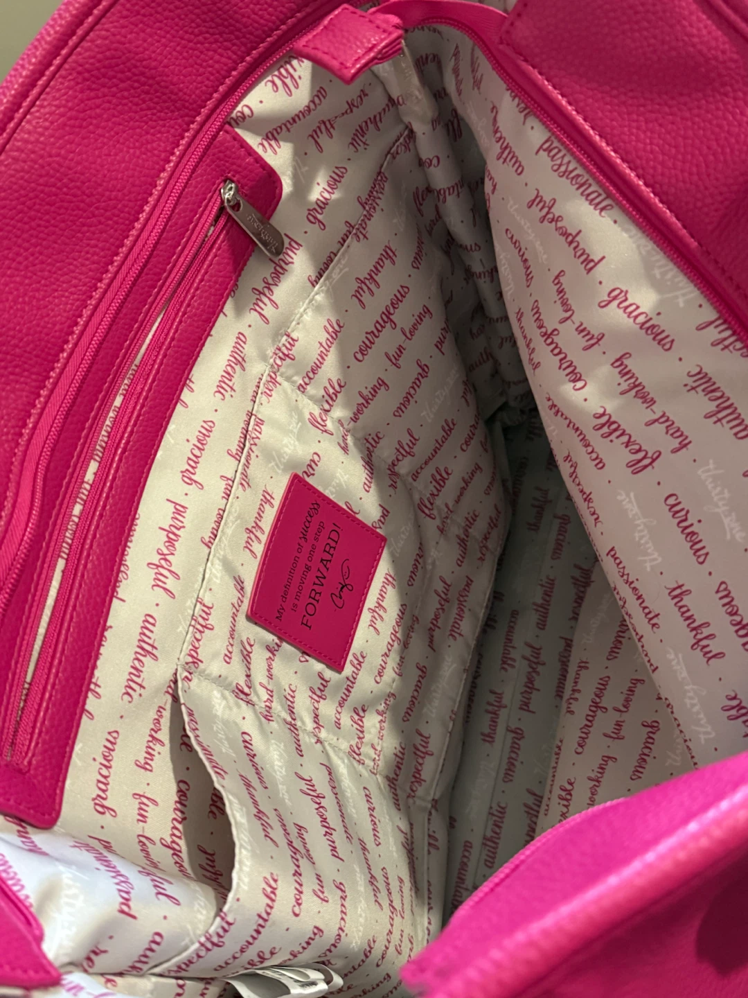 Large pink tote bag - photo 5
