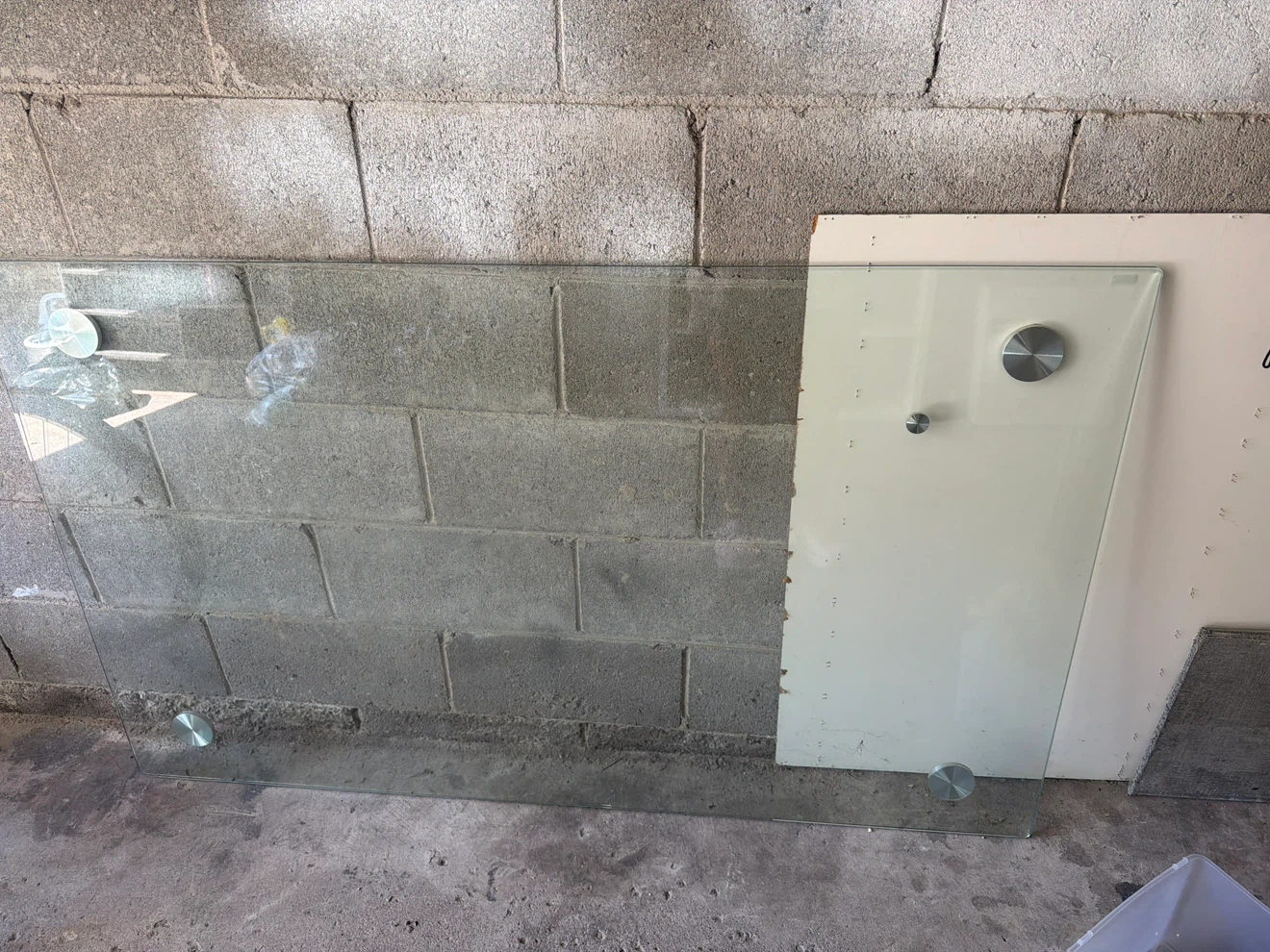 Glass Shelf with Hardware