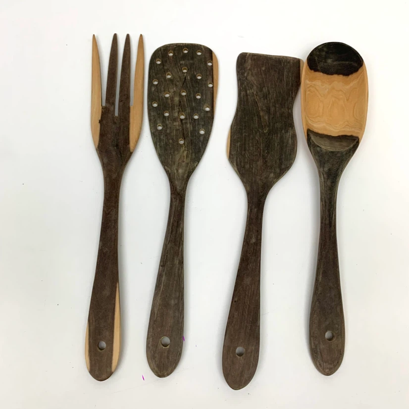 Wooden Kitchen Utensil Set