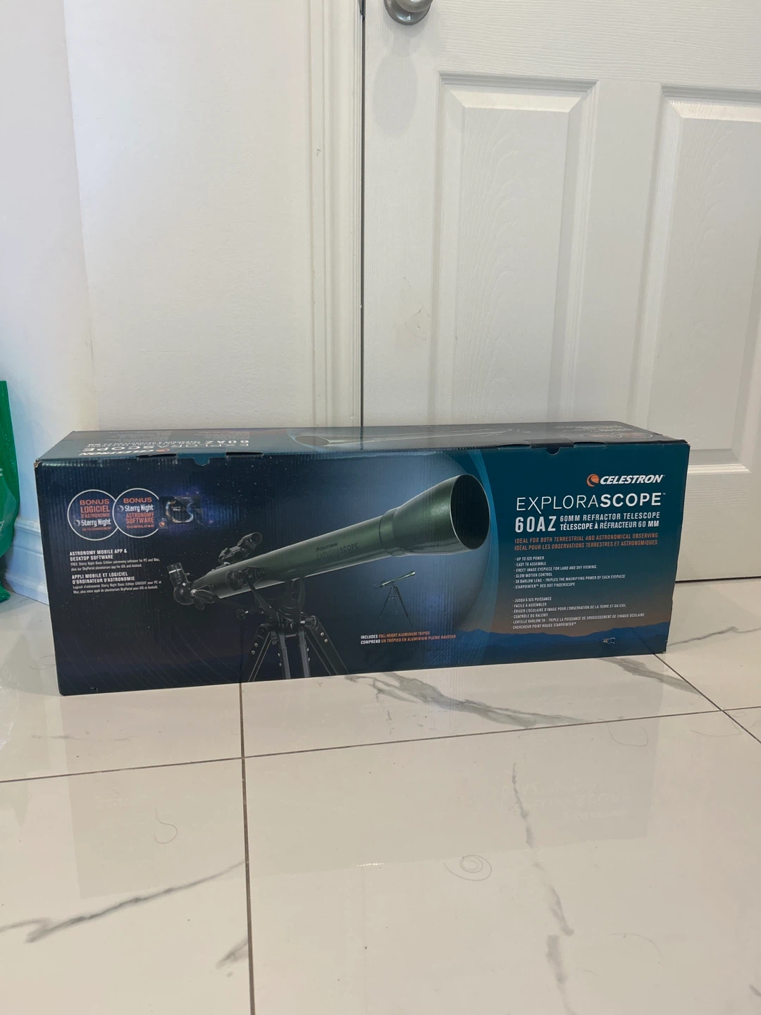 Celestron EXPLORASCOPE 60AZ Refractor Telescope