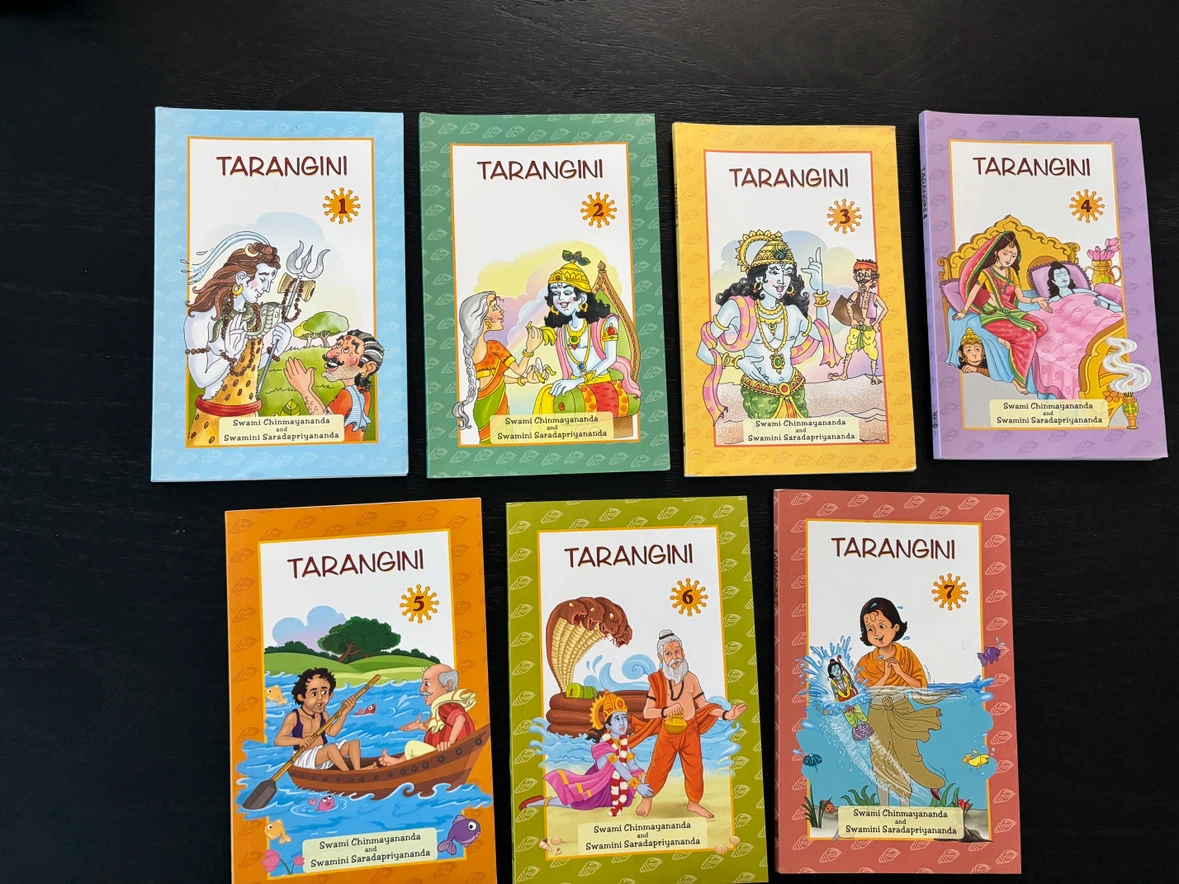 Tarangini Books Set 1-7 by Swami Chinmayananda