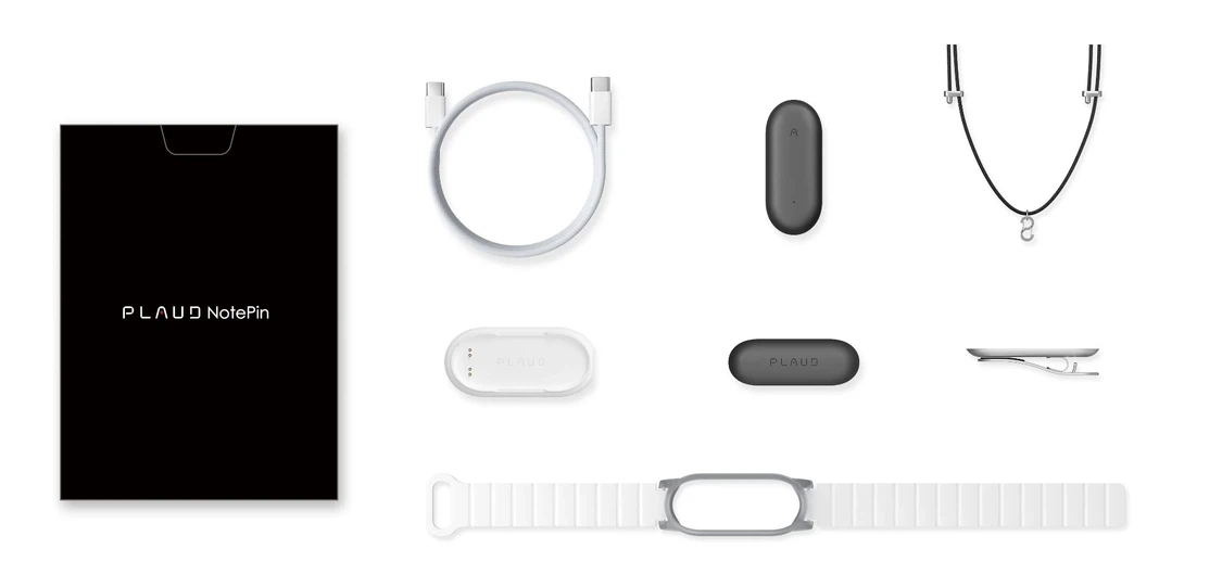 PLAUD NotePin AI Voice Recorder Kit - photo 3