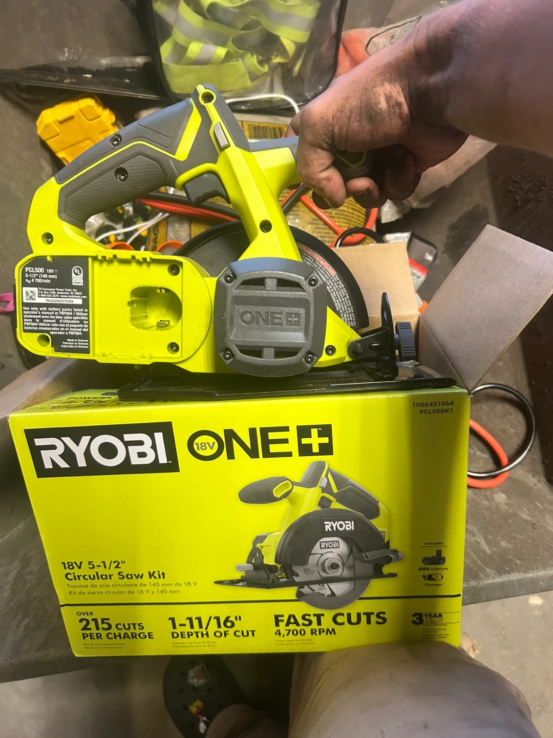 Ryobi 18V ONE+ 5-1/2" Circular Saw Kit - photo 2