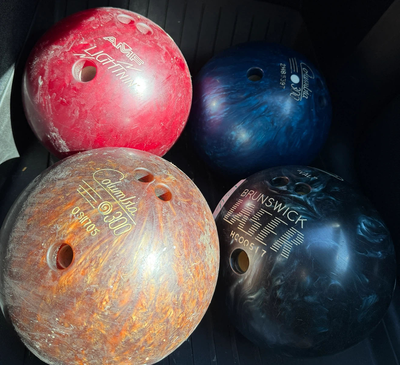 Bowling Balls - AMF, Columbia 300, Brunswick - photo 3