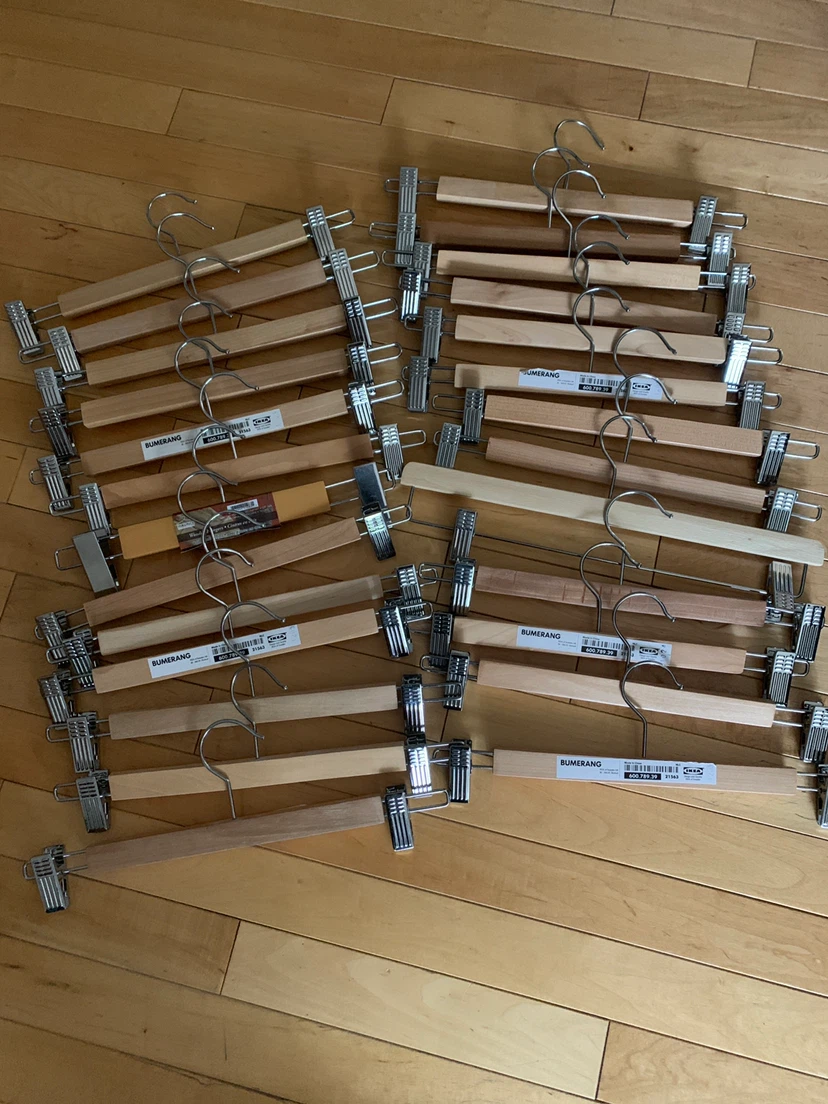 IKEA Bumerang pant hangers
