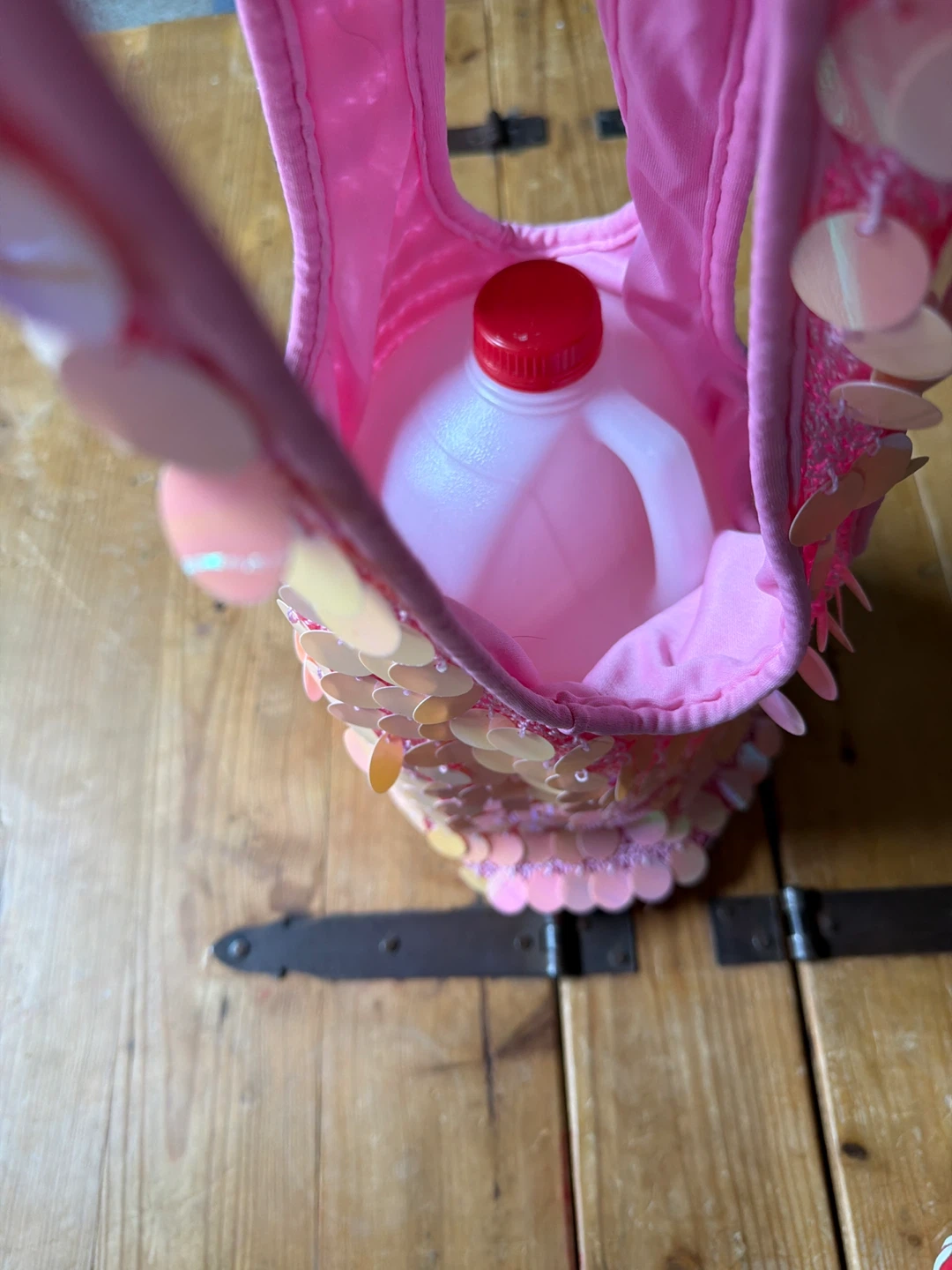 Pink Sequin Tote Bag - photo 4