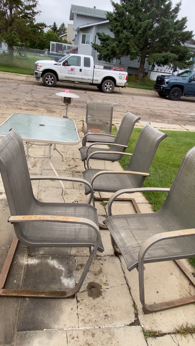 Outdoor Patio Chairs Set