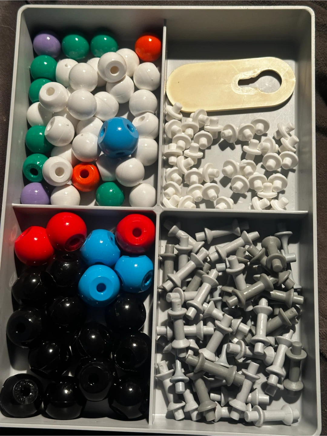 Vintage 1984 Prentice Hall Chemistry Model Set - photo 2