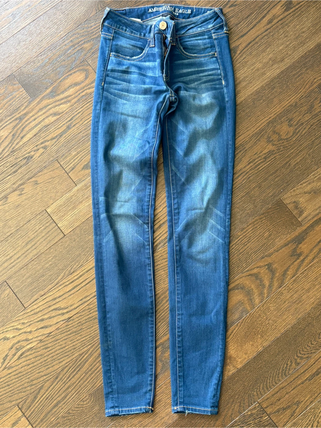 American Eagle Blue Denim Jegging