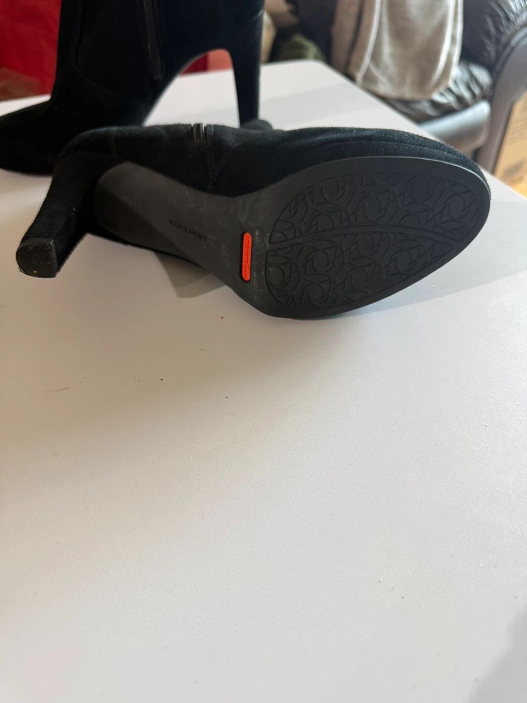Rockport Black Suede Ankle Boots - photo 2
