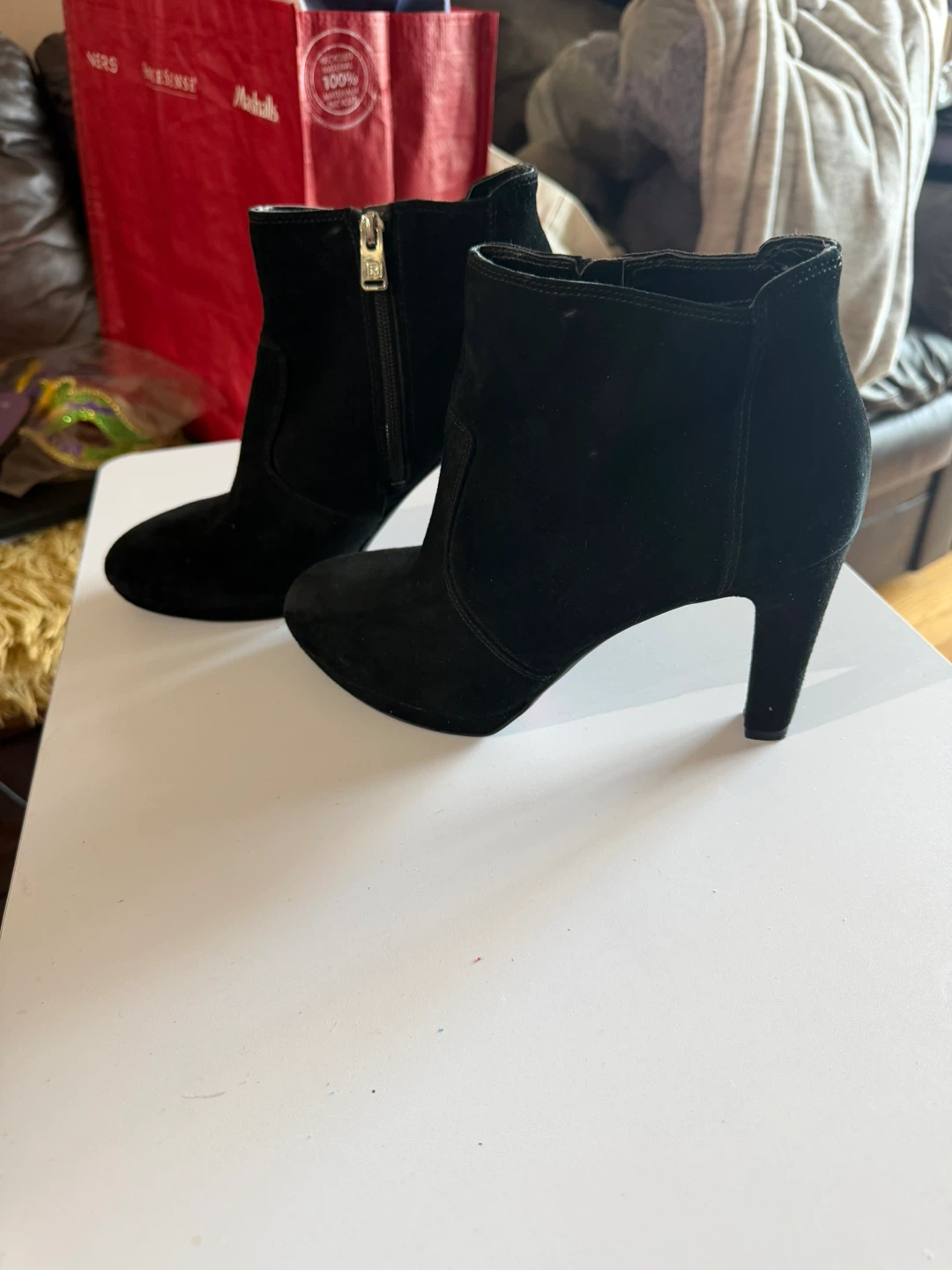 Rockport Black Suede Ankle Boots - photo 4