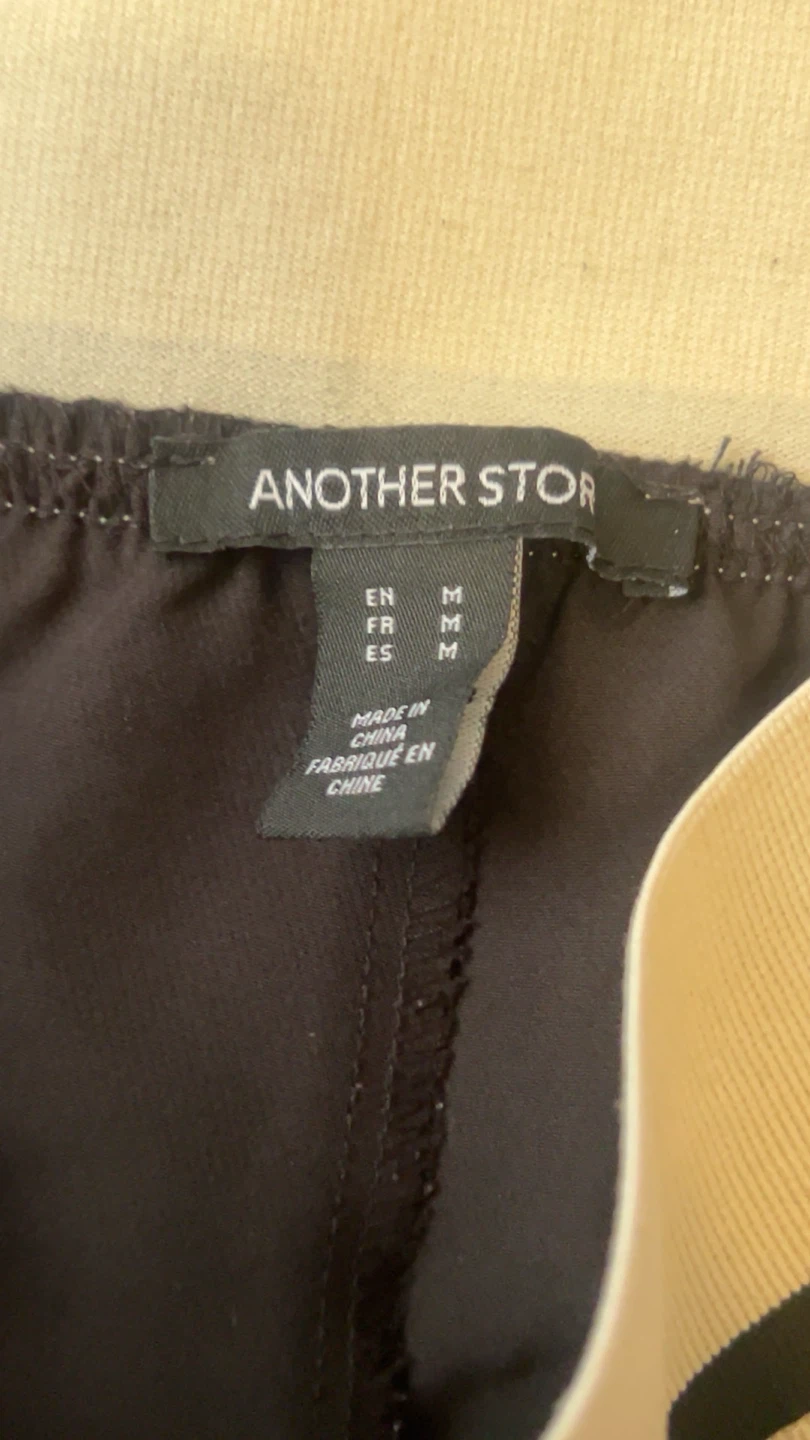 ANOTHER STOR Black Midi Skirt - Size M - photo 2