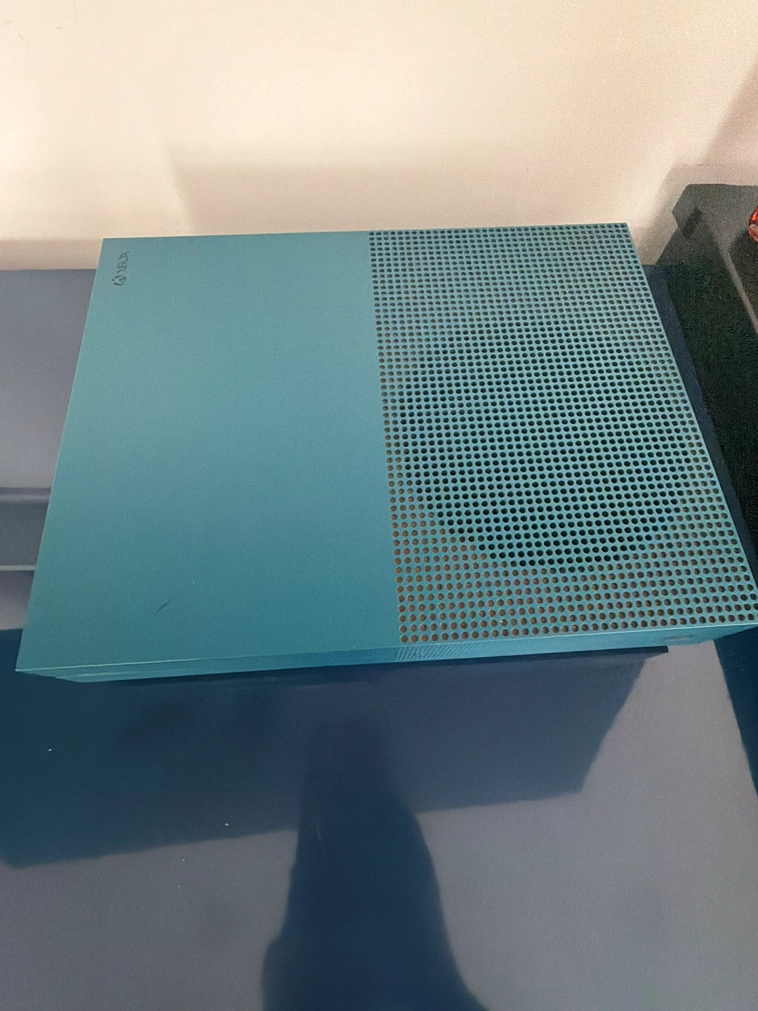 Xbox One S Blue Console with Two Controllers - photo 2