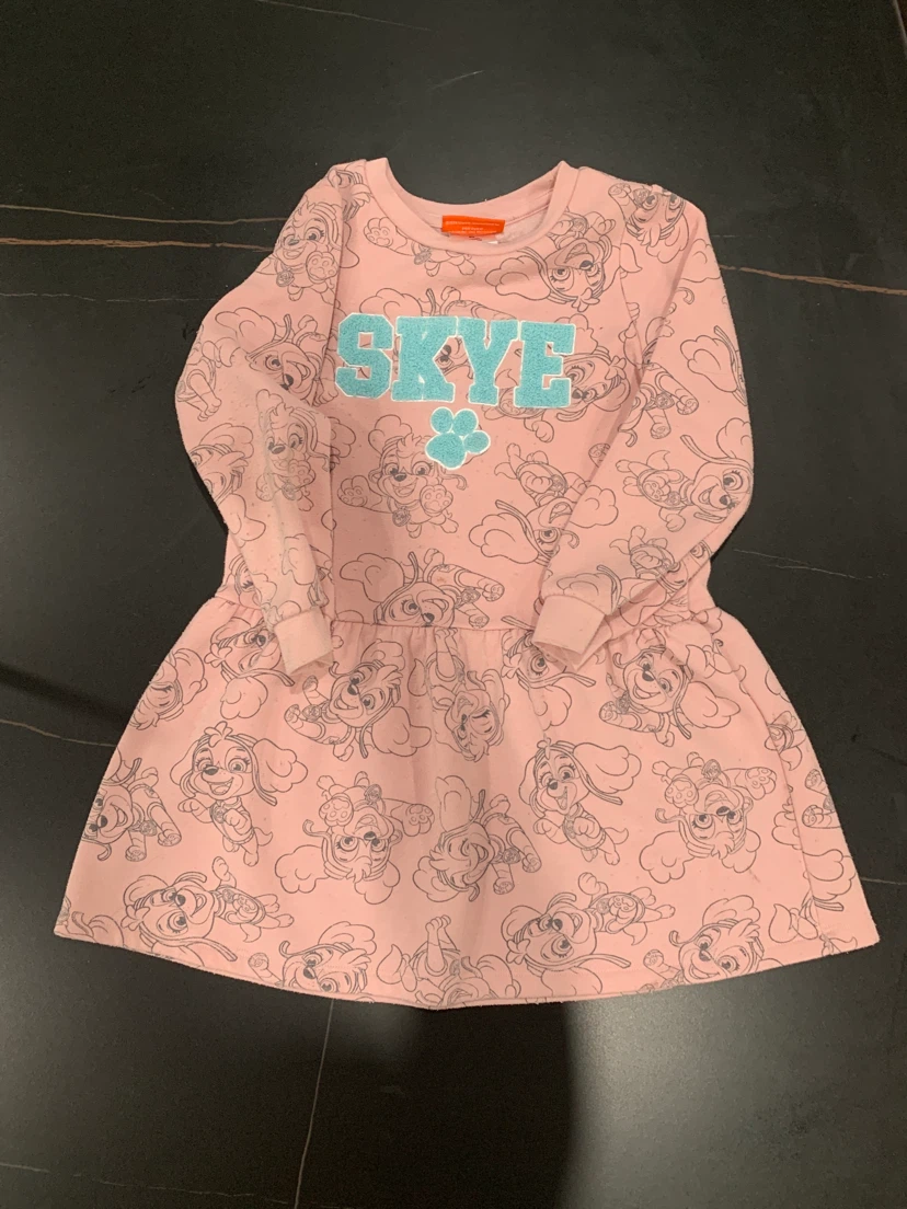 Nickelodeon Paw Patrol Skye Sweatshirt Dress 5T