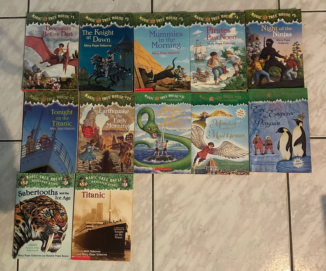 Magic Tree House Book Collection - 12 books