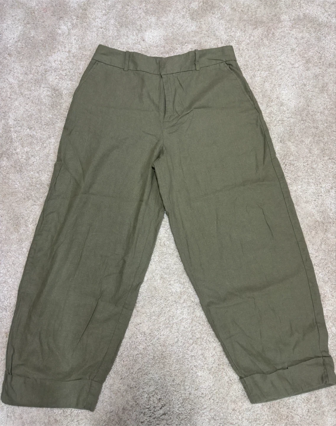Zara Olive Pants