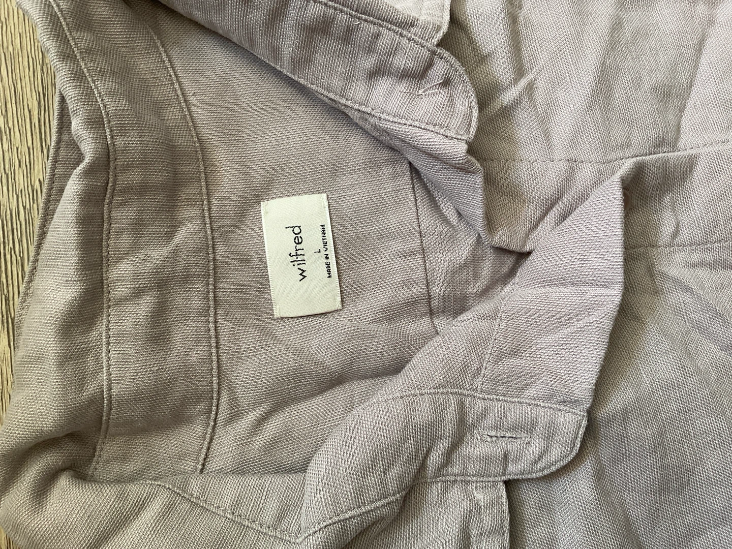 Wilfred Long Sleeve Button-Down Shirt - photo 2