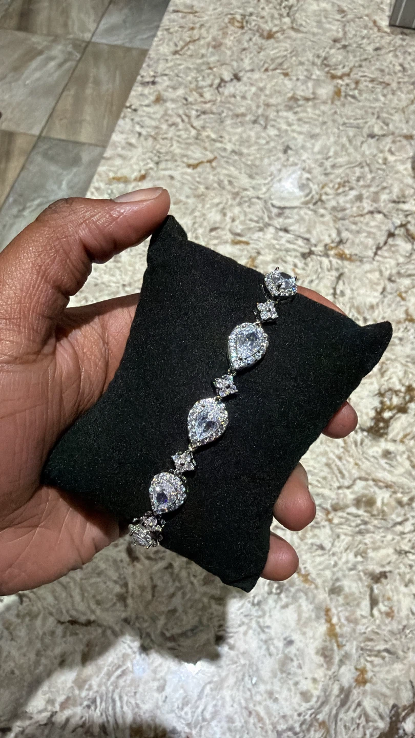 ✨ Bracelet Tennis Élégant Argent