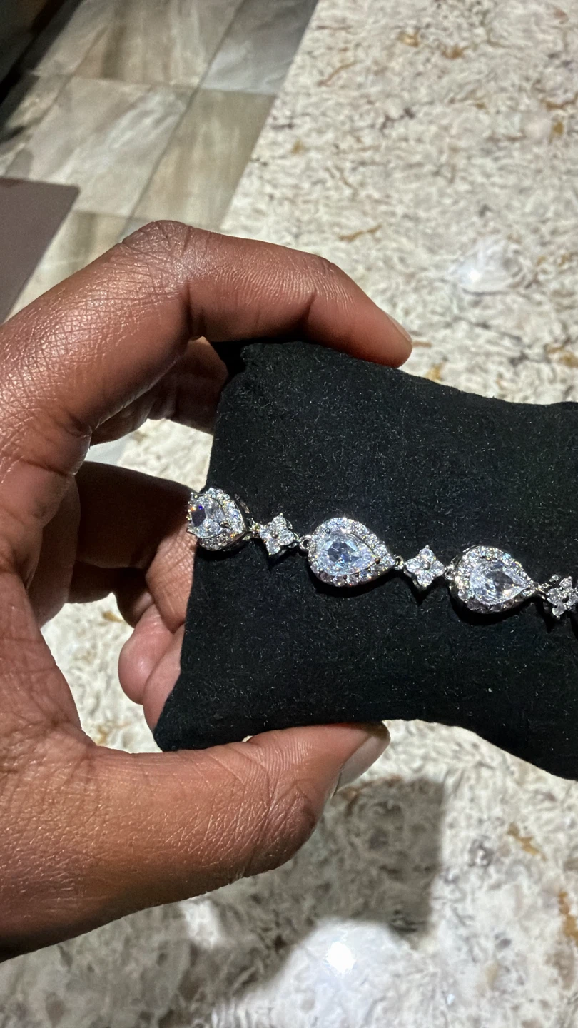 ✨ Bracelet Tennis Élégant Argent - photo 5