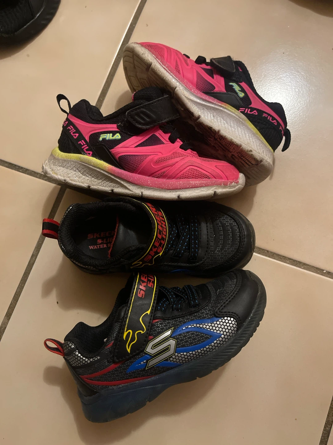 Kids Shoes Bundle - Fila, Skechers, Skechers size 8/9