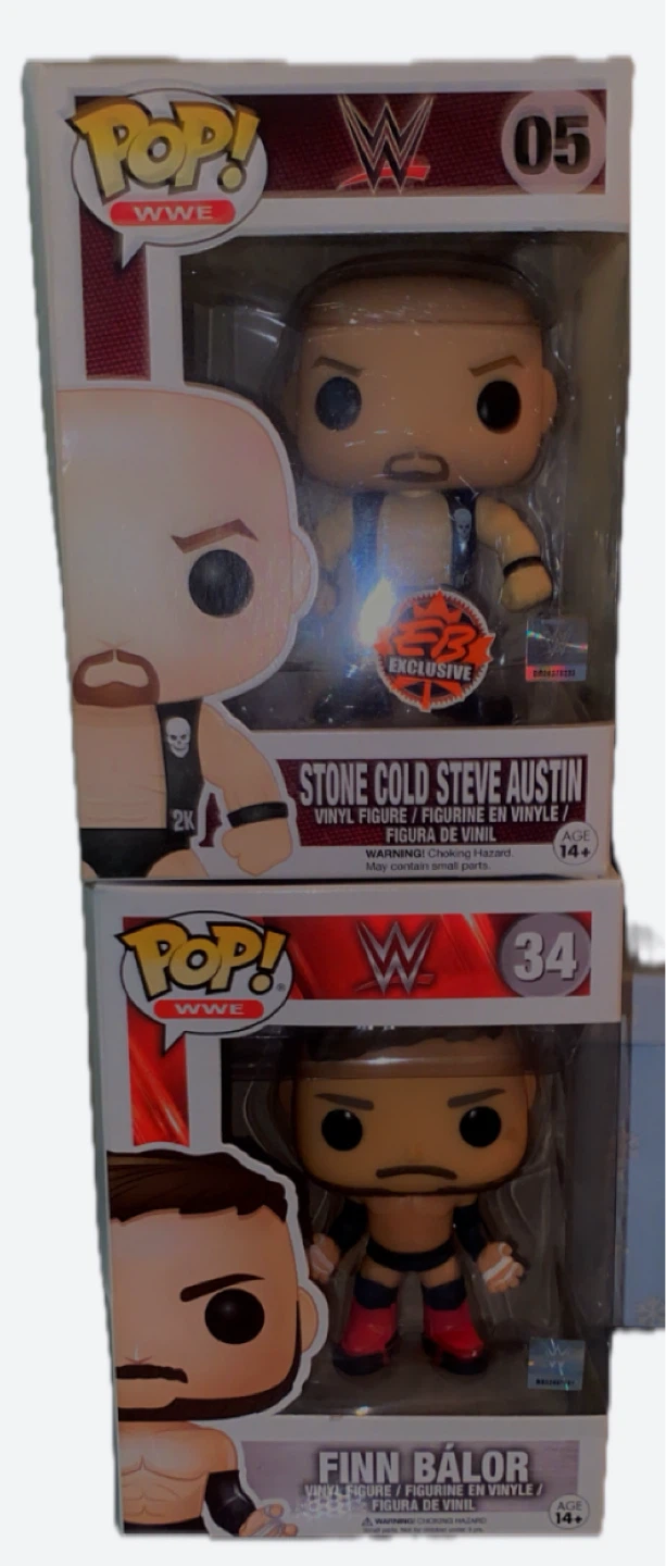 Funko Pop! WWE Stone Cold Steve Austin & Finn Balor