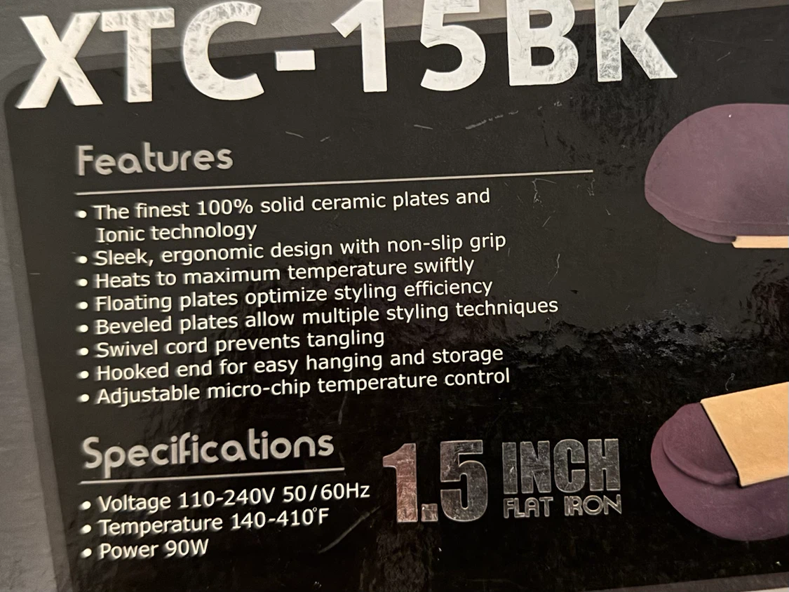 Cortex Flat Iron 1.5”-New - photo 3