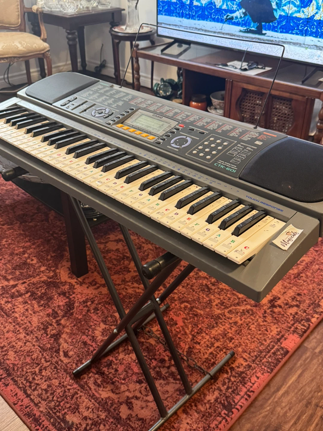 Casio CTK-601 Keyboard with Touch Response