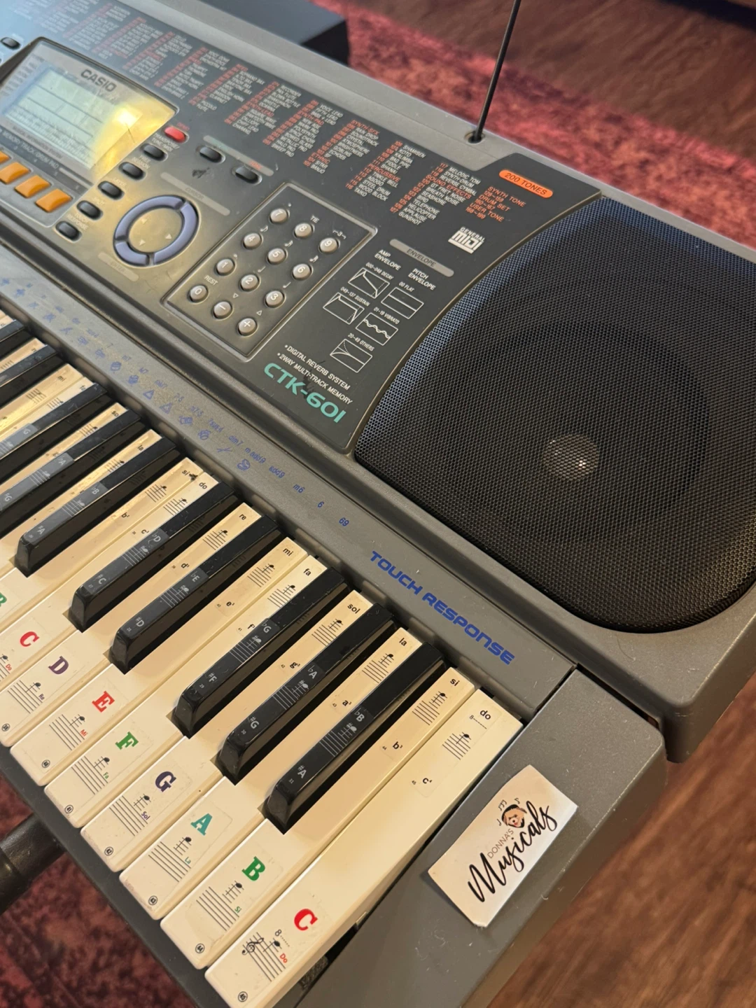 Casio CTK-601 Keyboard with Touch Response - photo 3