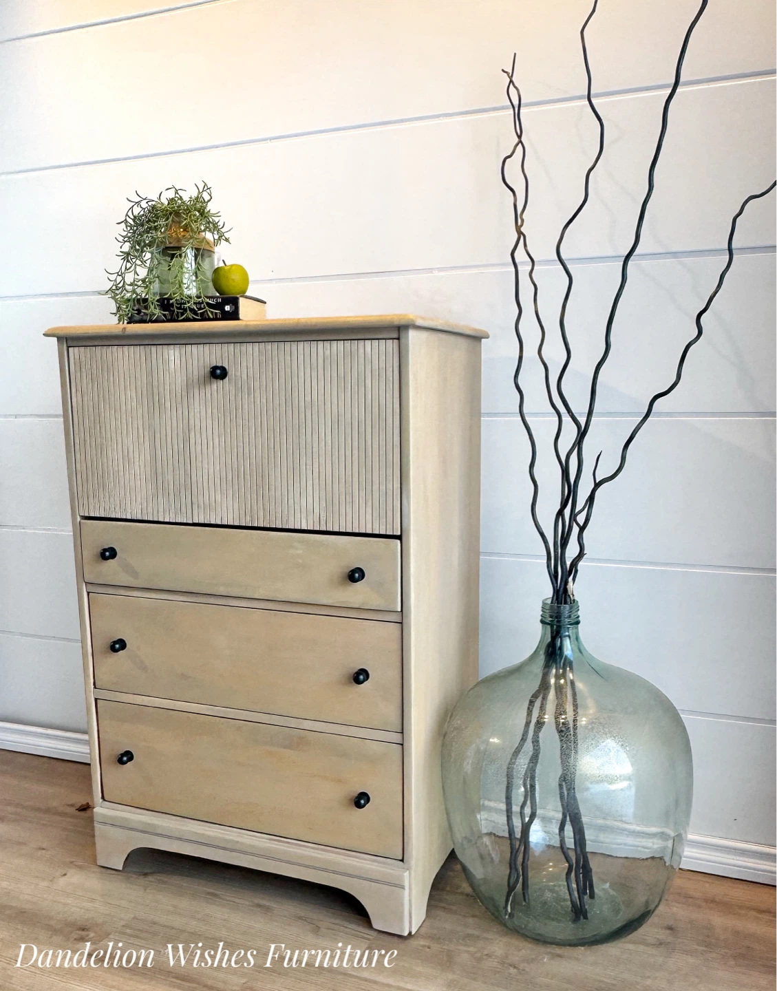 Vintage Style Tall Dresser