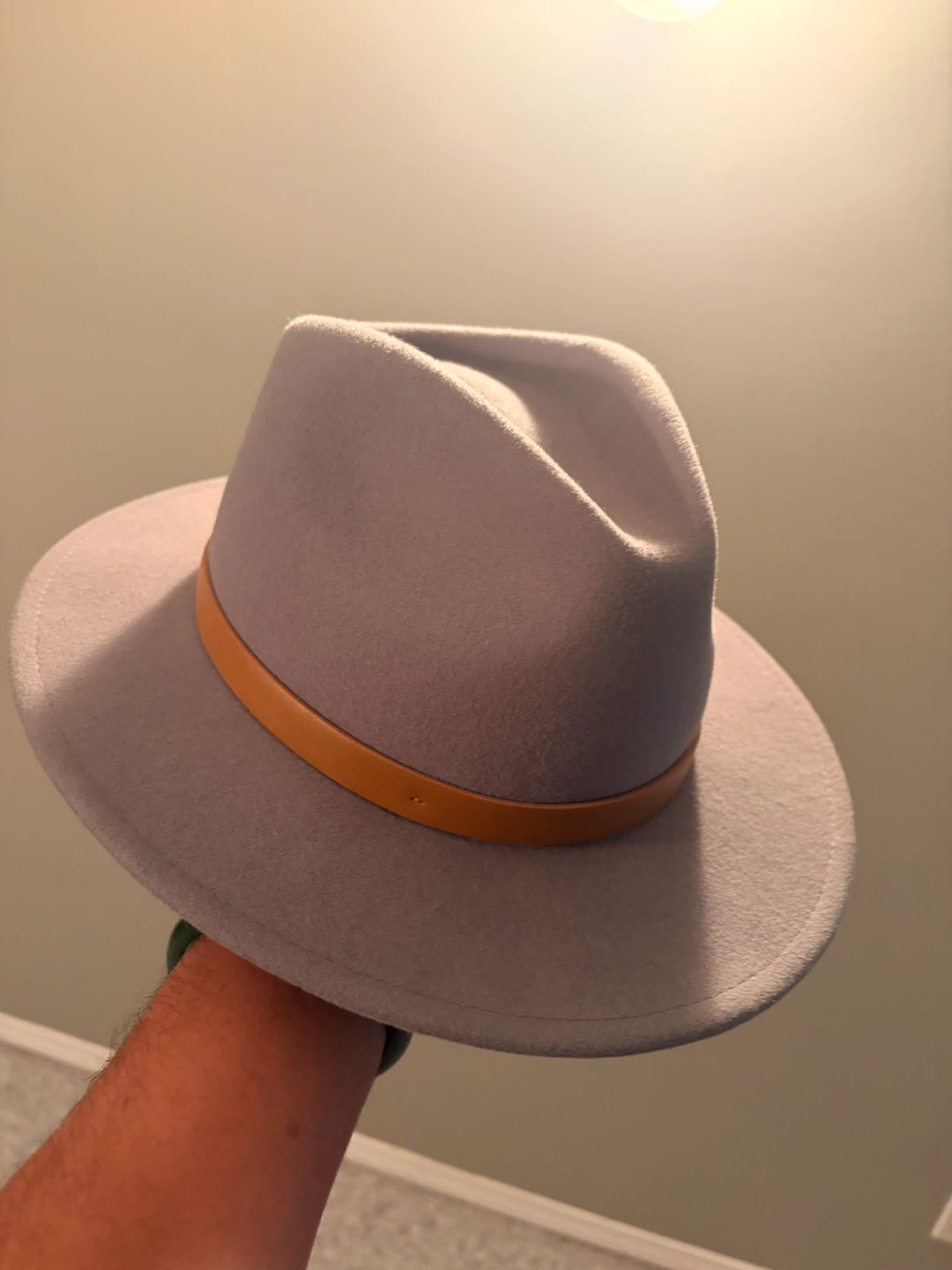 Brixton Messer Fedora Hat - Grey - photo 2