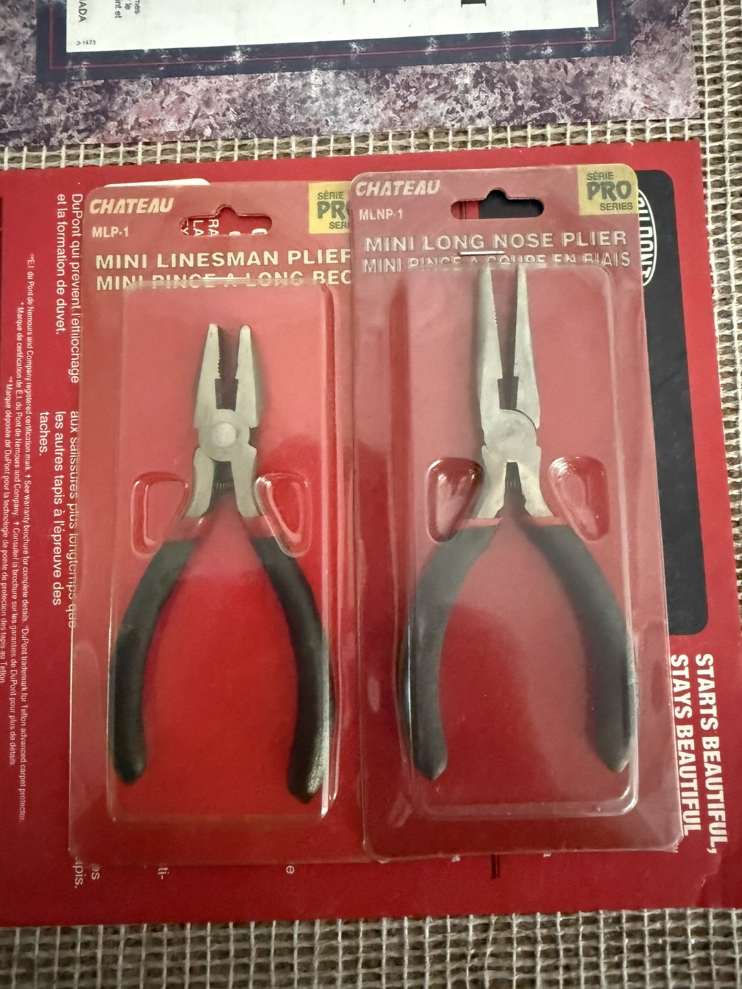 Chateau Pro Series Mini Pliers Set