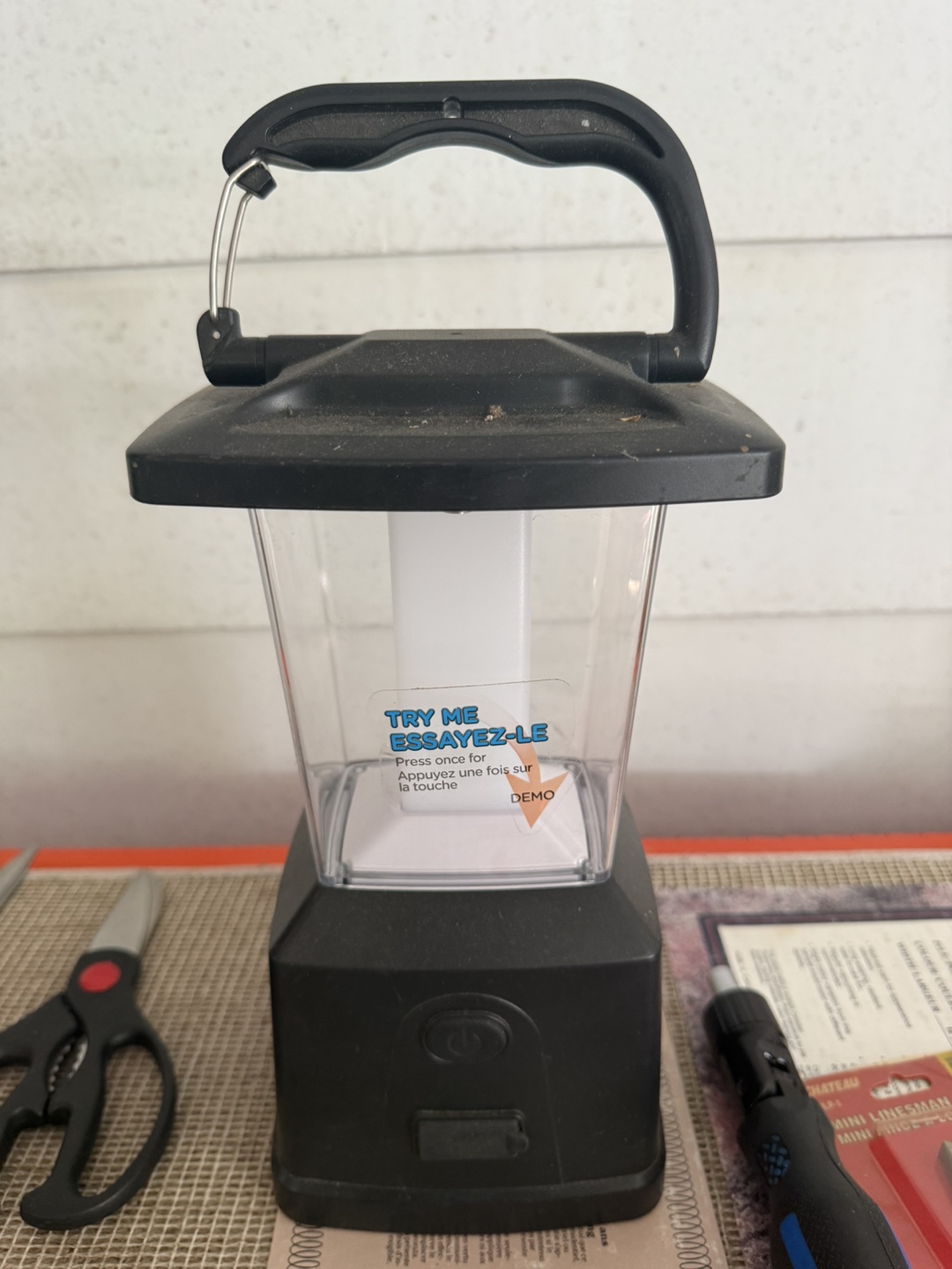 Portable LED Lantern with USB Charging Port