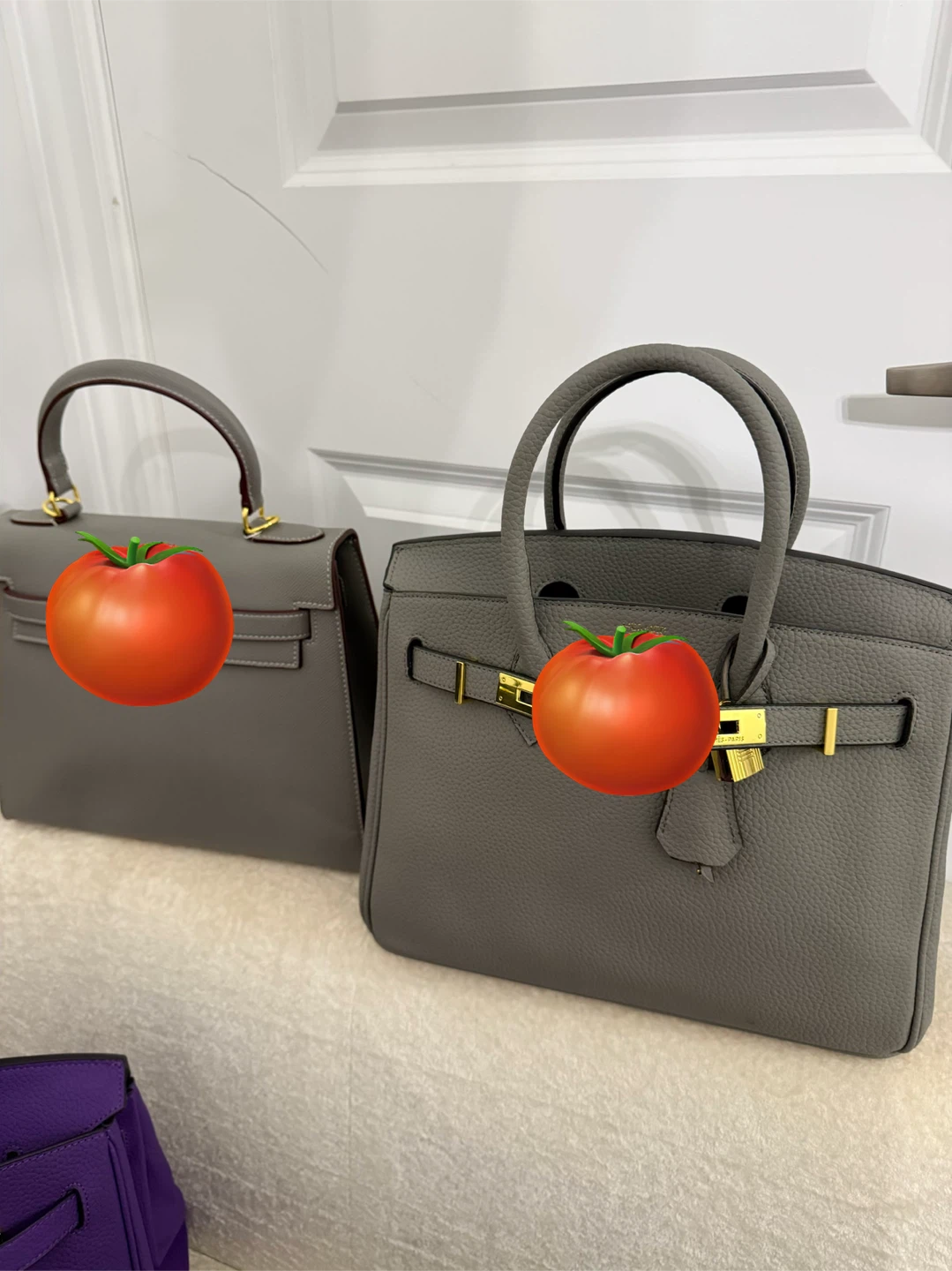 Selection of luxury leather handbags. Dm for more pictures&video - photo 3
