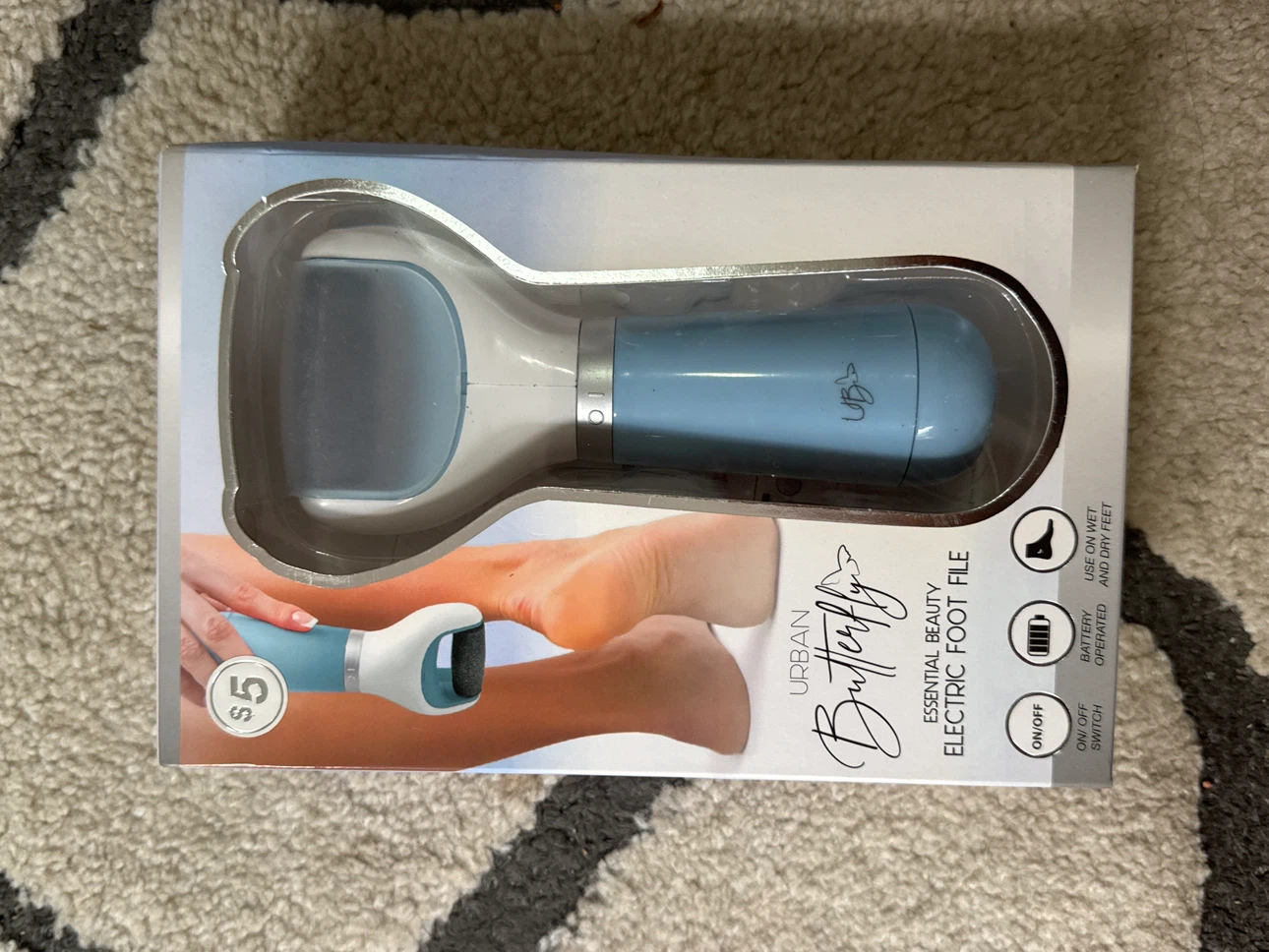 Urban Butterfly Electric Foot File