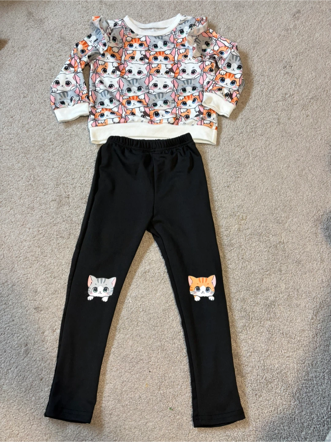Shein Sweatshirt & Leggings Set size 5Y