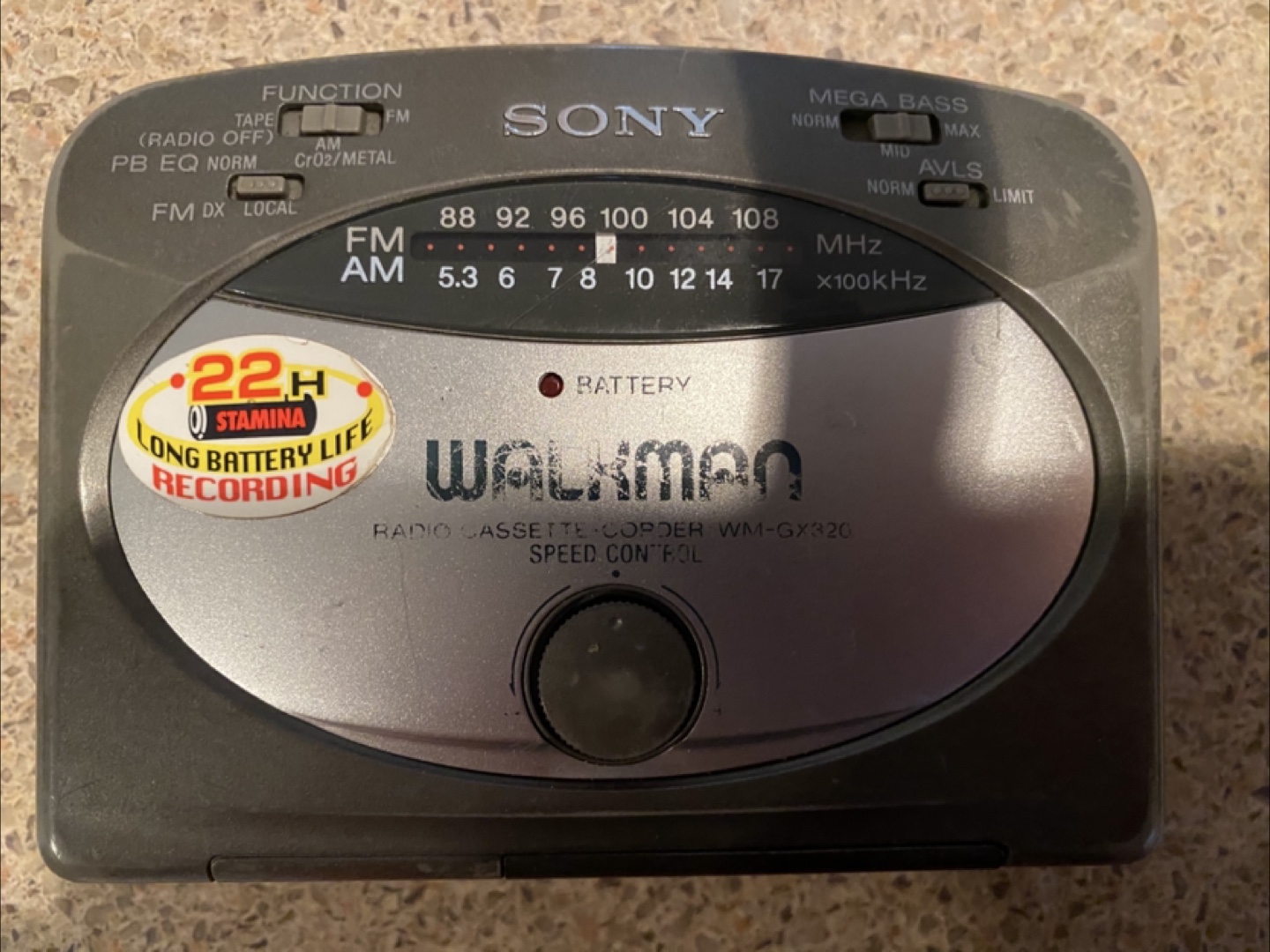 Sony Walkman WM-GX320 Radio Cassette Corder