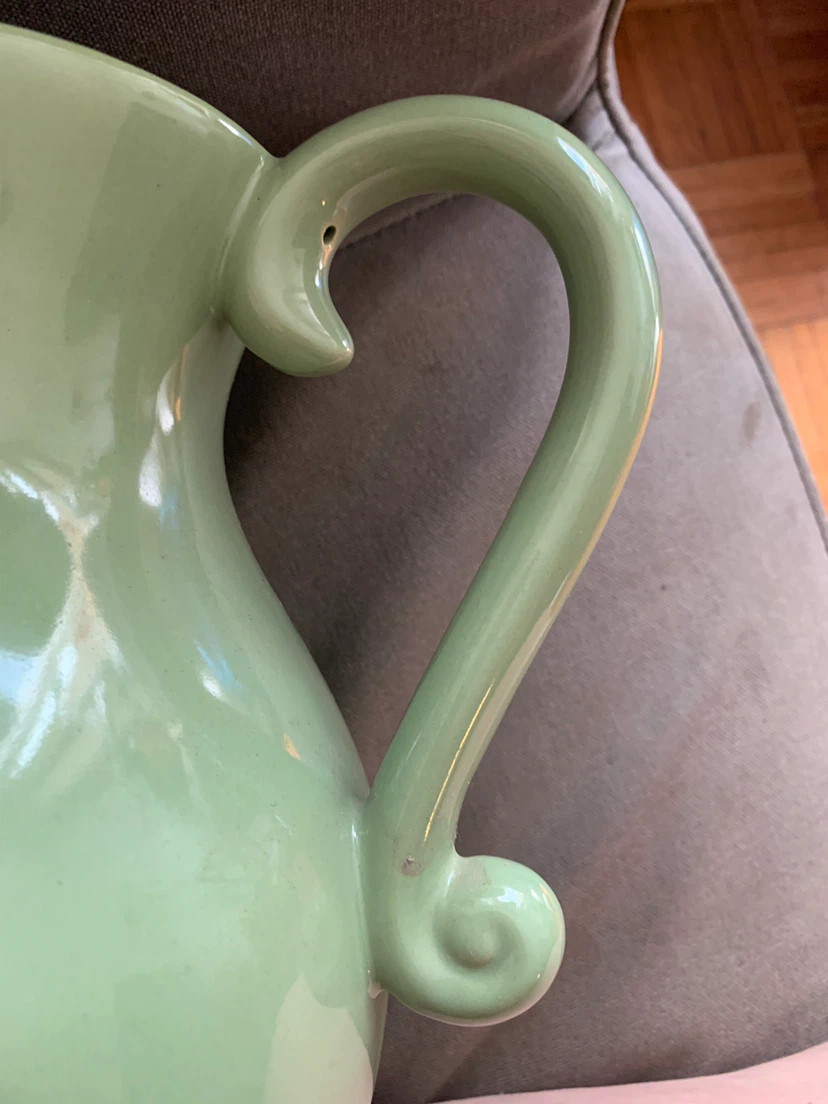 Light Green Ceramic Pitcher - photo 3