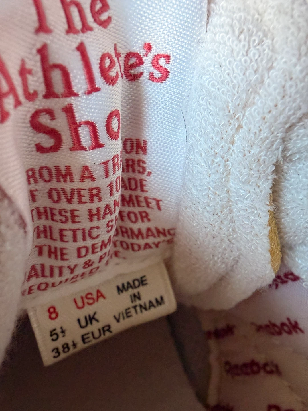Reebok sneakers size 8 - photo 4
