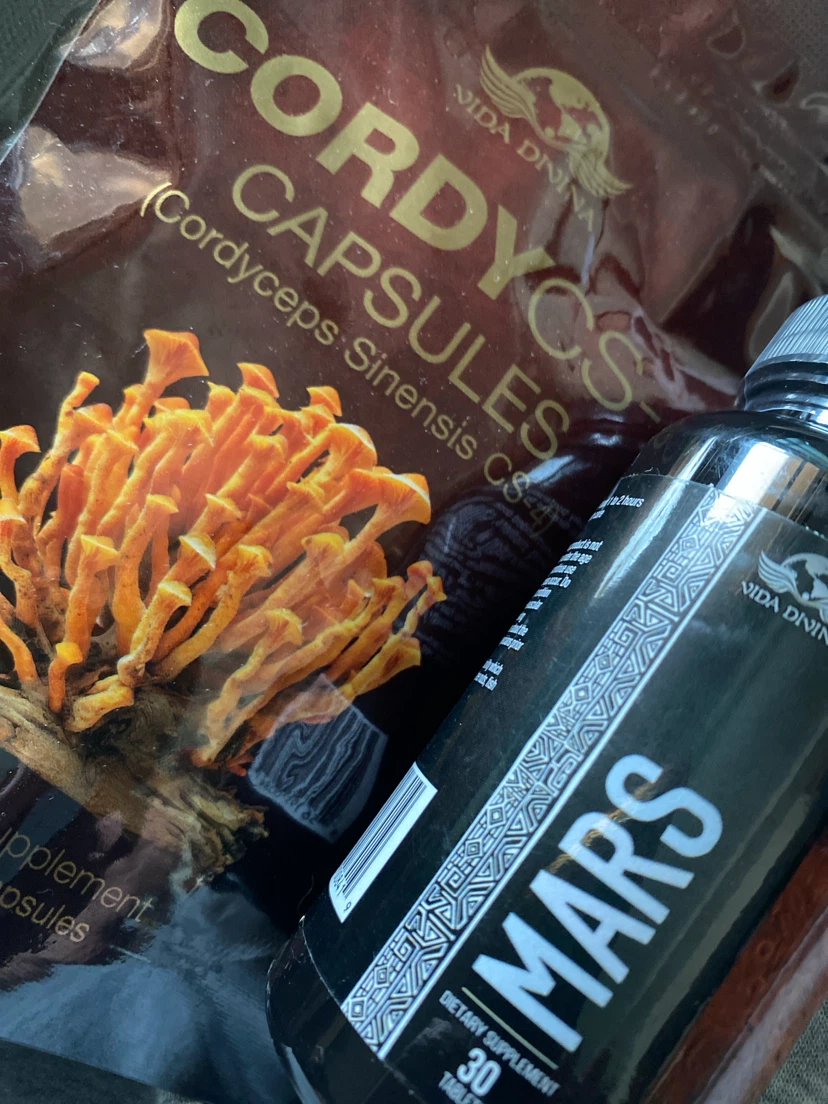 Vida Divina Cordyceps Capsules and Mars Tablets