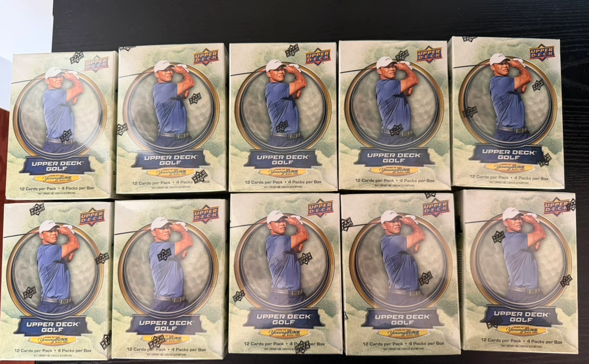 2026 Upper Deck Golf Trading Card Blaster Box