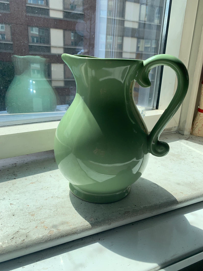 Light Green Ceramic Pitcher - photo 5